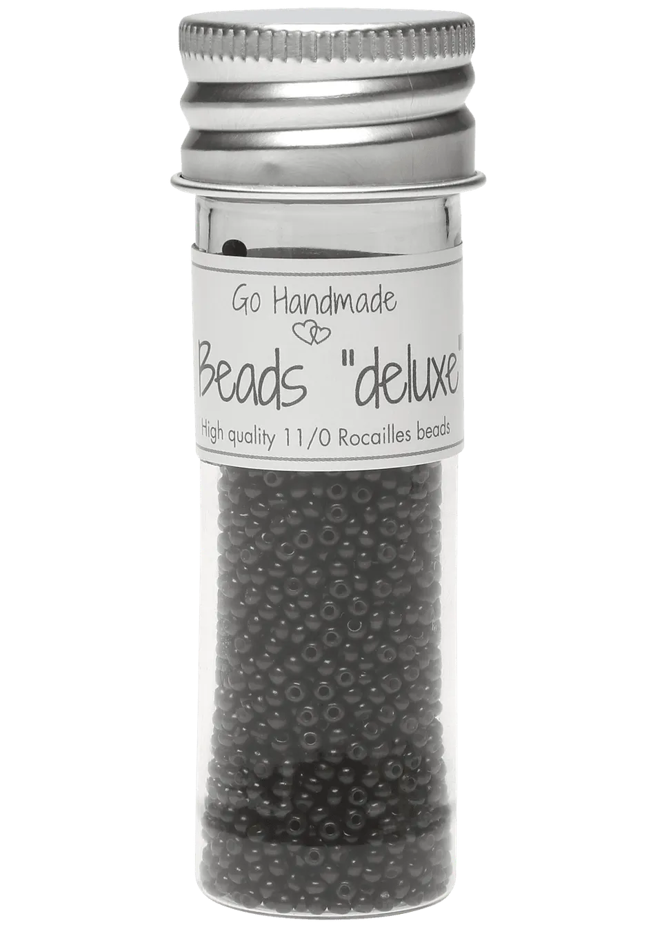 Go Handmade Glass Beads Dark Green glassperler 30g 2,2 mm