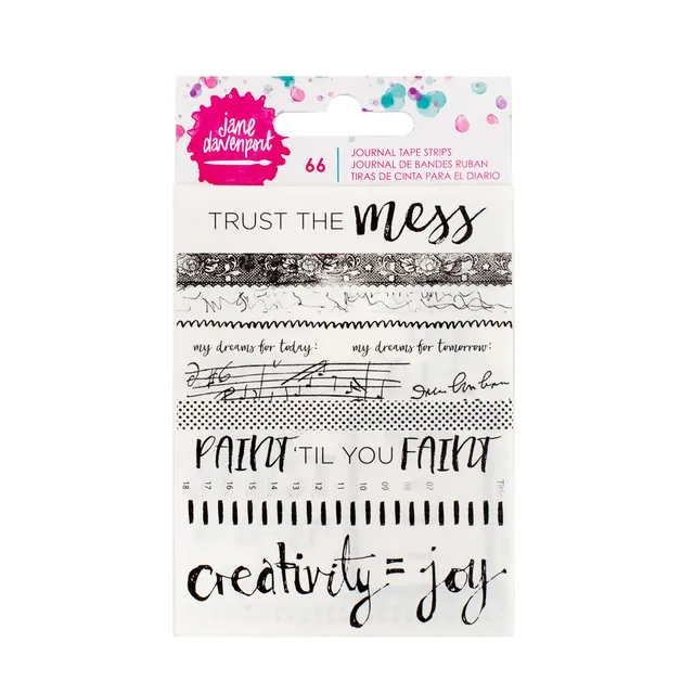 Jane Davenport Art Journal Tapes washitapehefte farger