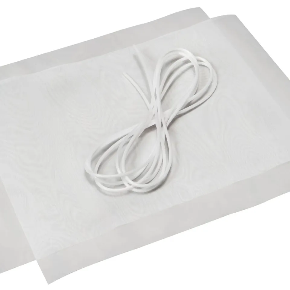 KEM silketrykkduk tekstil 43T 23x36 cm 2-pk snor