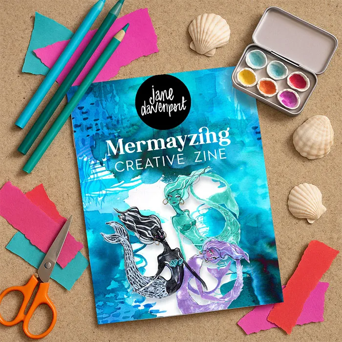Jane Davenport MermayZing zine nedlastbar havfrue