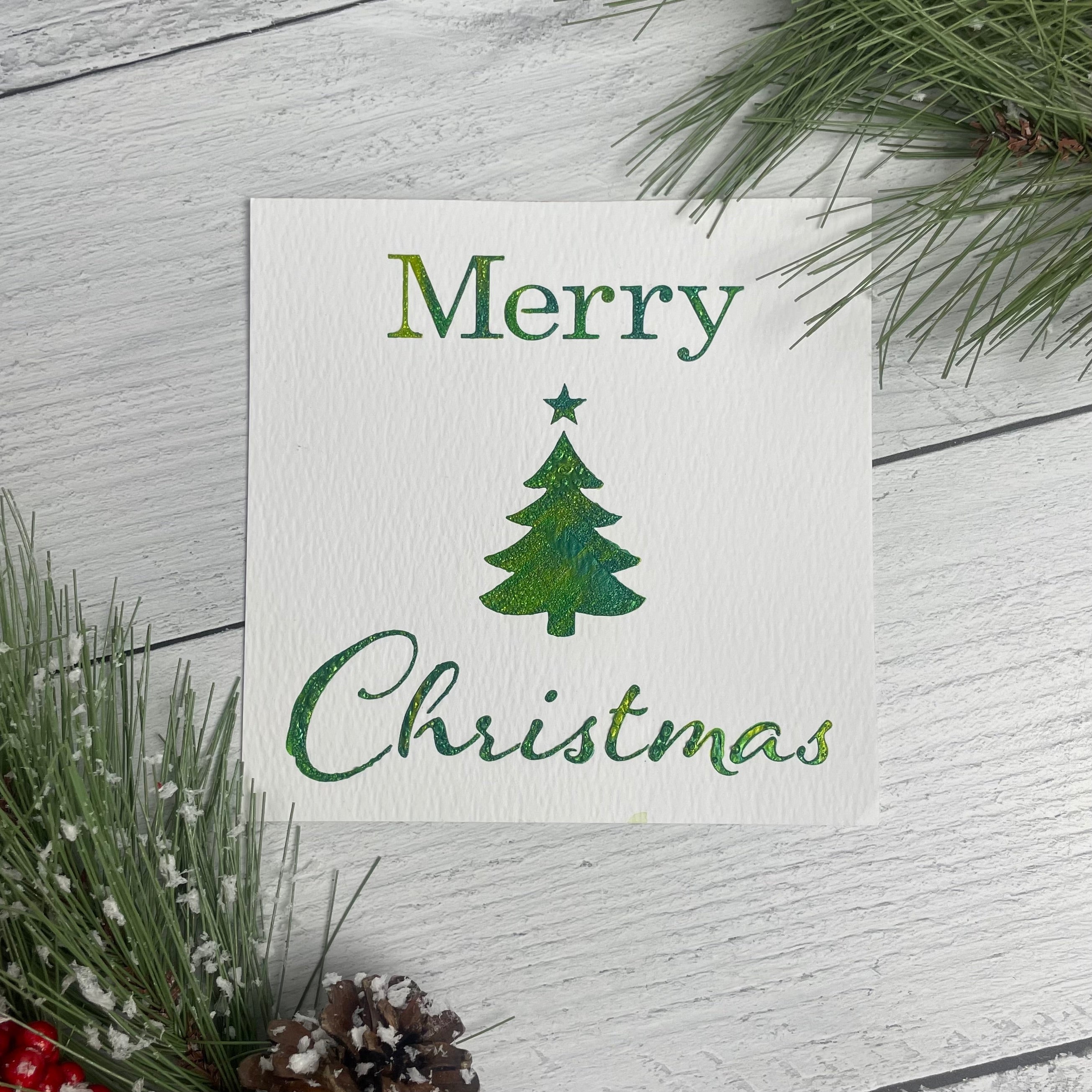 The Crafters Workshop TCW880 Merry Tree sjablong 15x15 cm