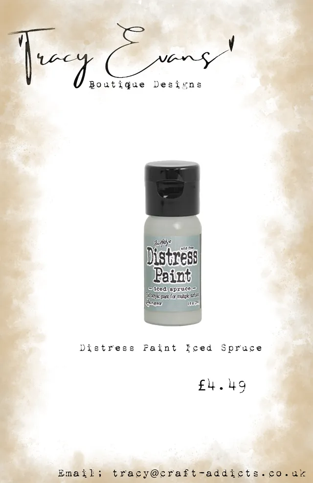 Tracy Evans DI146 Distress Paint Iced Spruce akrylmaling