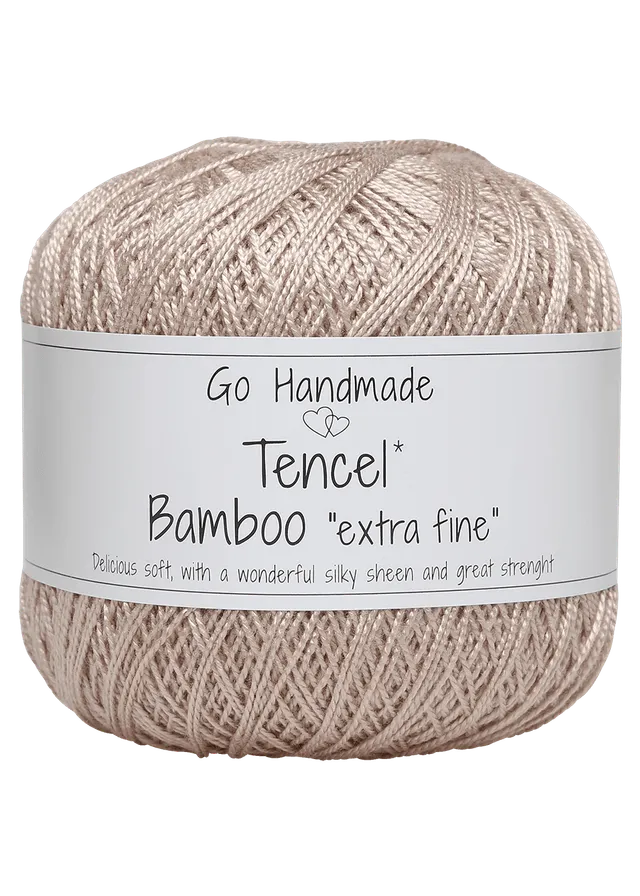 Go Handmade Tencel Bamboo extra fine garn 50 g