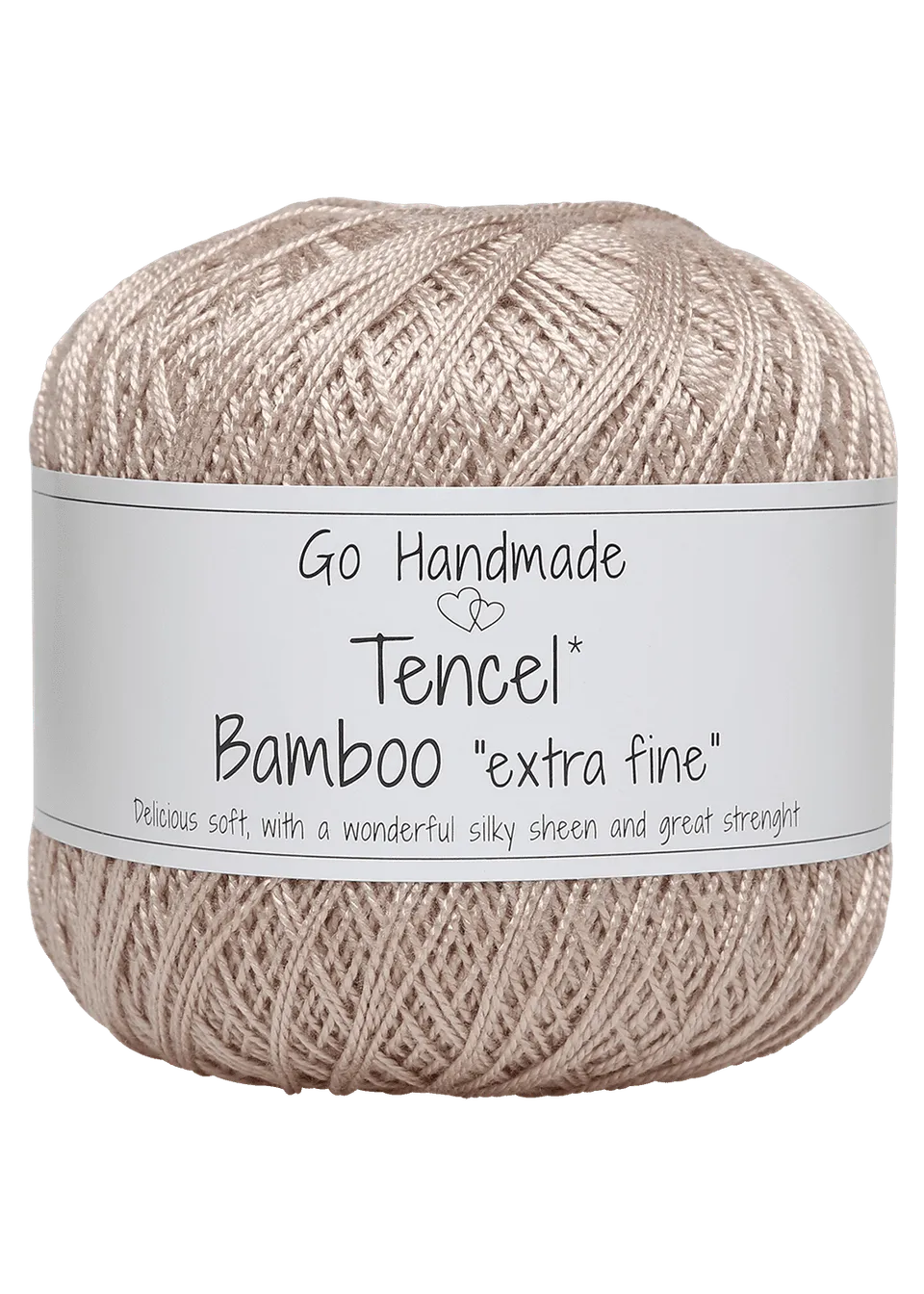 Go Handmade Tencel Bamboo extra fine garn 50 g