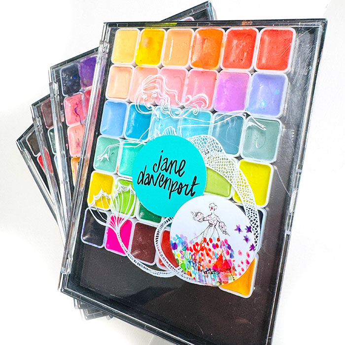 Jane Davenport Huestorian Pantastic Palette akvarellpalett