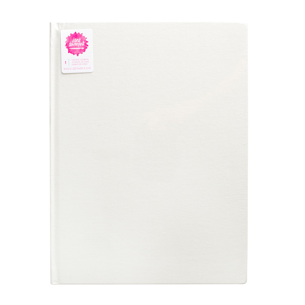 Jane Davenport A4 akvarelljournal hardcover lerret