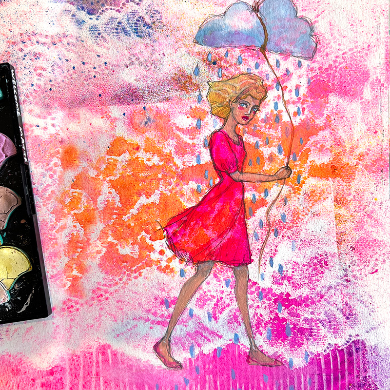 Jane Davenport Skinny Dip Weather With You stempel