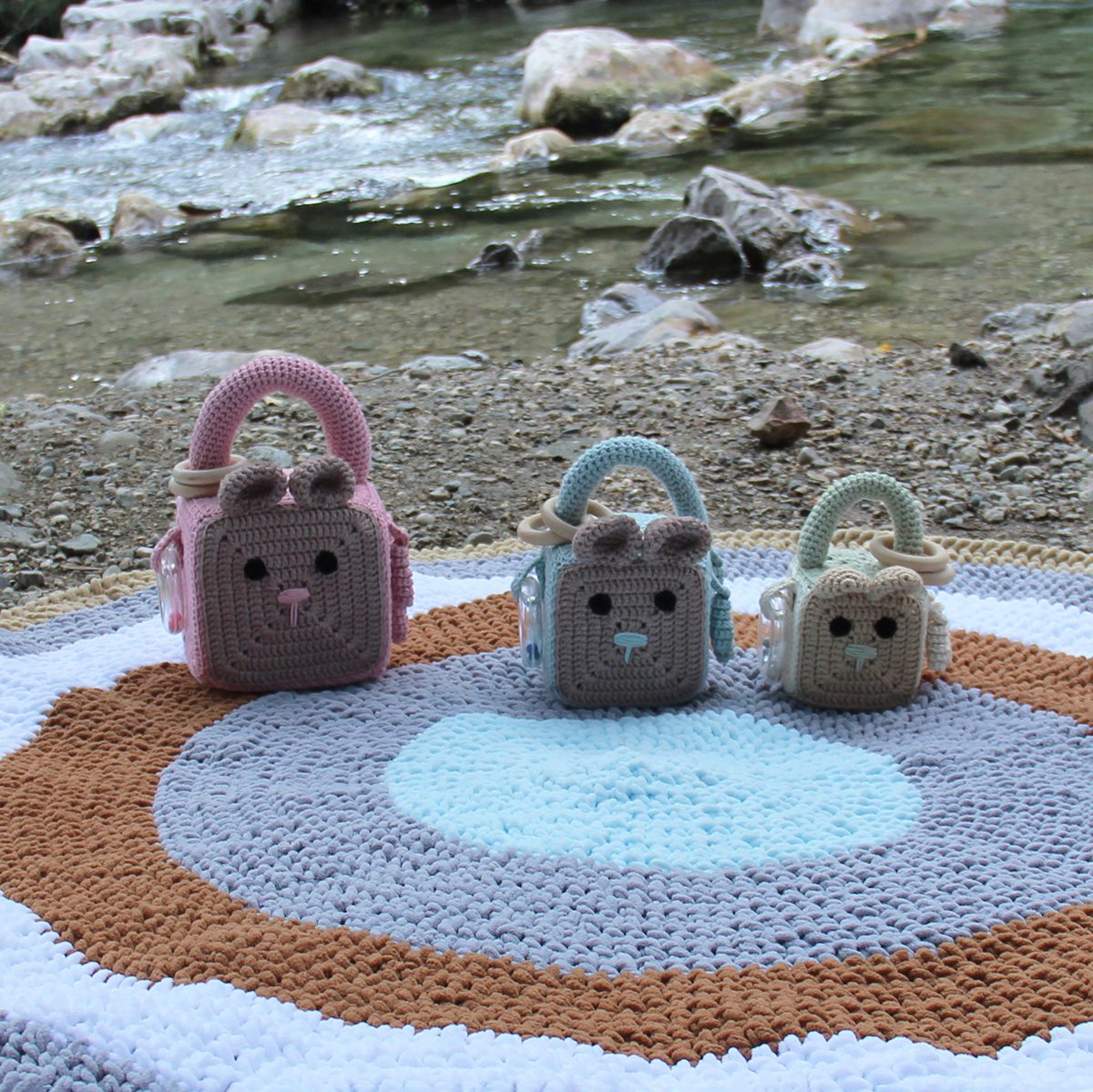 Go Handmade À capuche Teddy strikkeoppskrift 1–12 år hettegenser