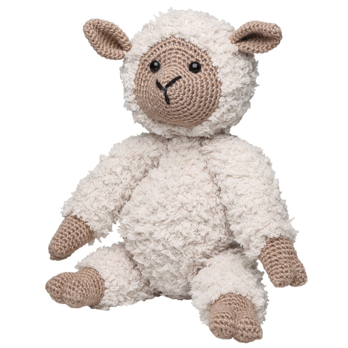 Go Handmade Teddy Basse heklesett bamse 30 cm beige
