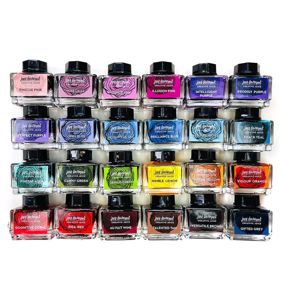 Jane Davenport Creative Juice Feeling Inspired blekk 24 farger flytende