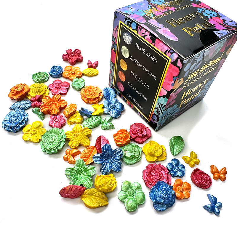 Jane Davenport Heavy Petal Pigment Pebbles glitterpigment