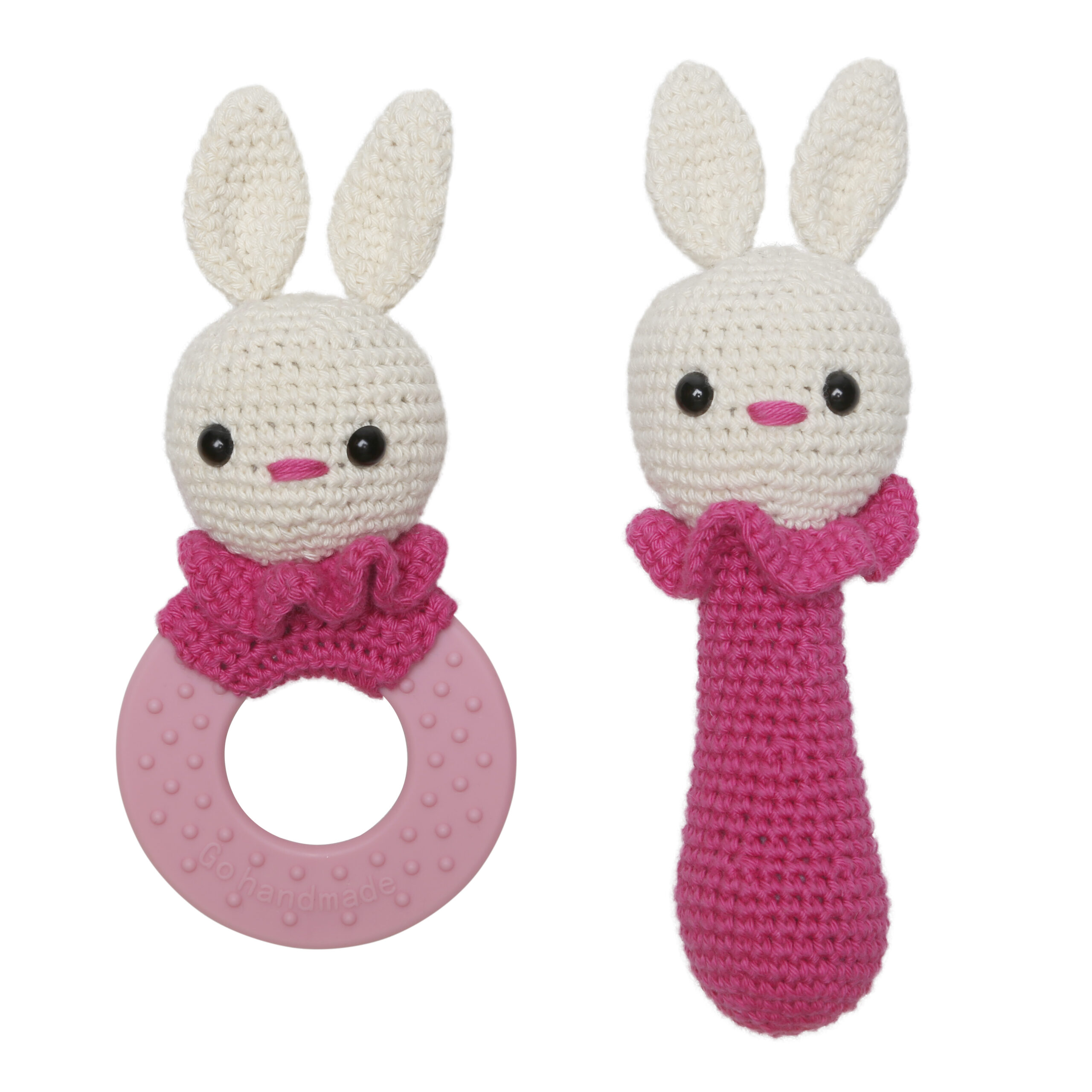 Go Handmade Sensory Bunny heklesett bomull sanseleke