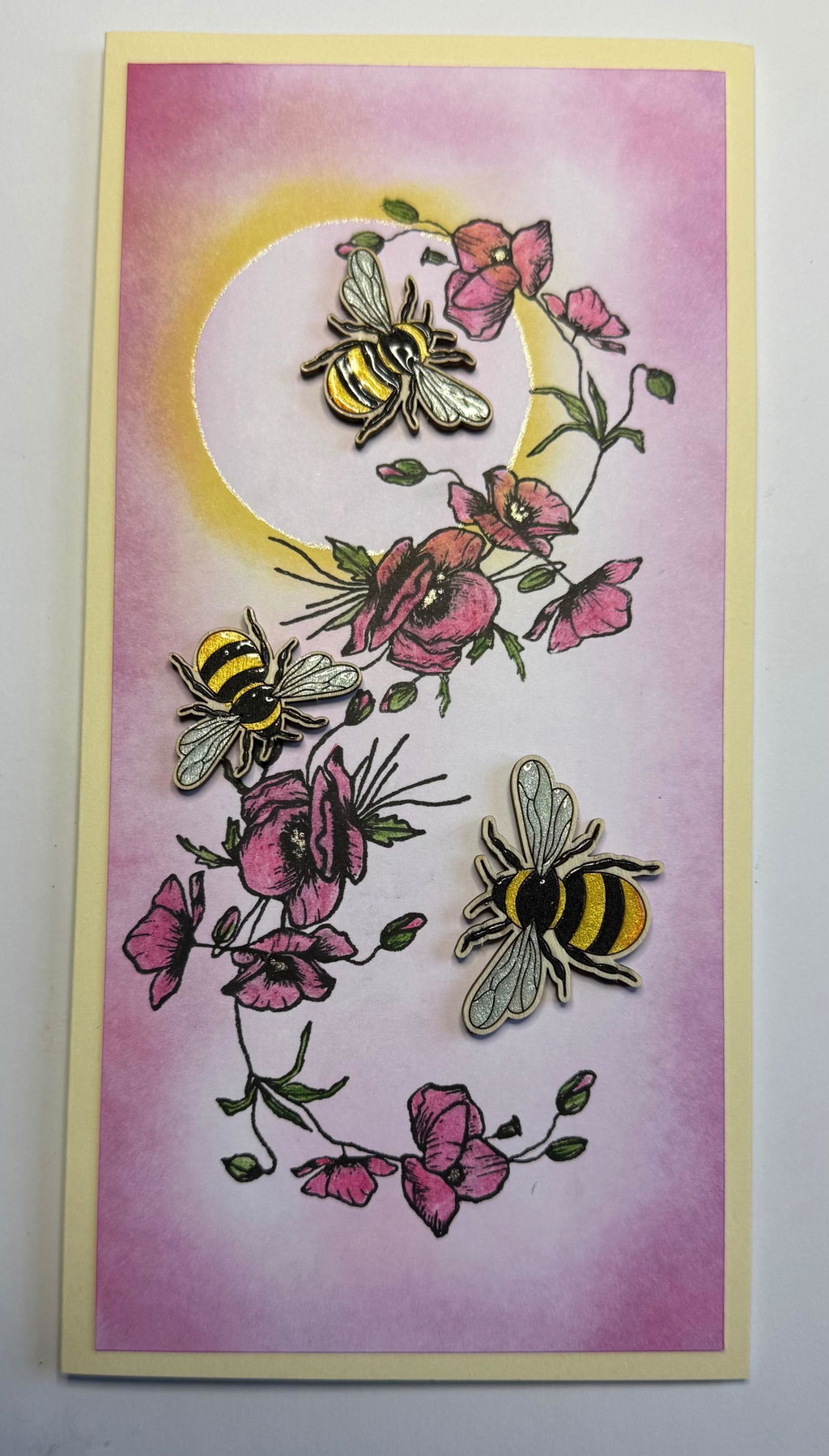 Tracy Evans Design TE042 Bloom & Grow stempel A7 blomstertekst