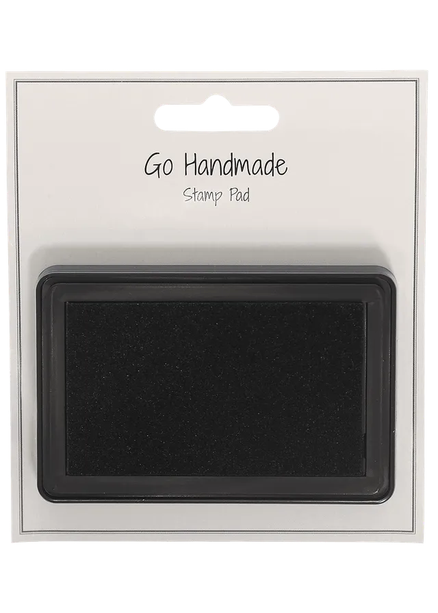 Go Handmade Black stempelpute svart