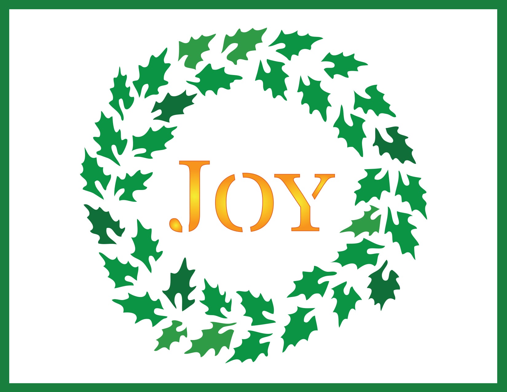 The Crafters Workshop TCW6054 Holly Joy sjablong A2 lagdelt