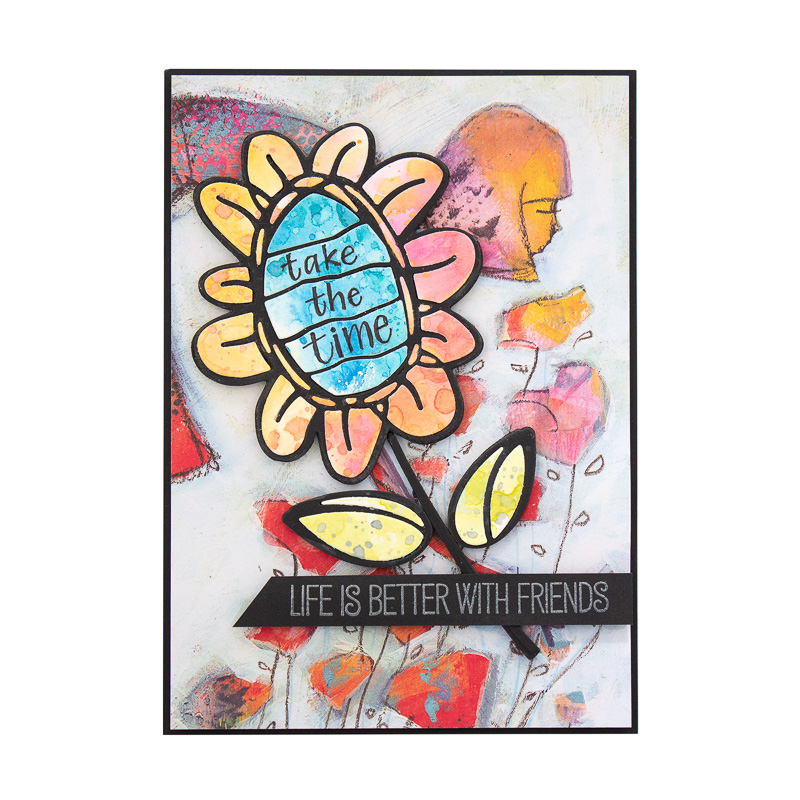 Jane Davenport Sunflower Journal diesett solsikke