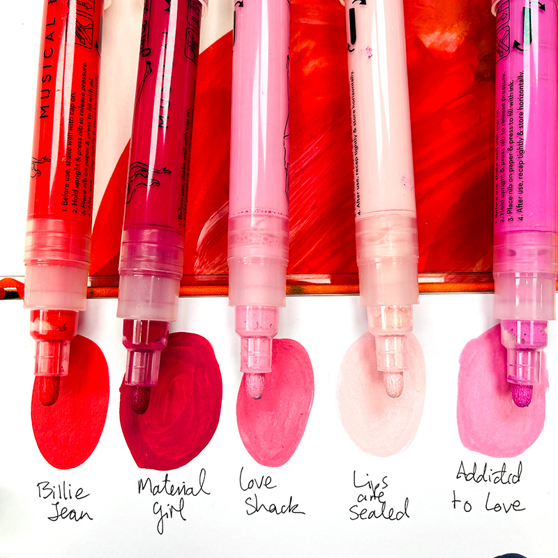 Jane Davenport Colour Paint Pens akryltusj dekkende