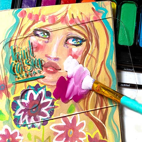 Jane Davenport Paint Palettes malepalett blandepalett