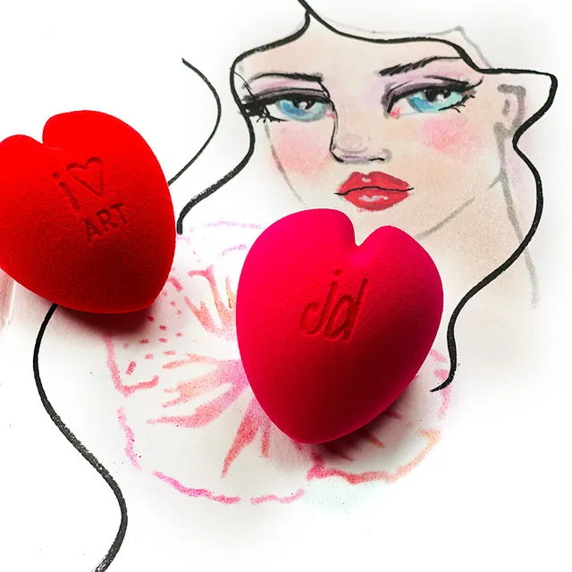 Jane Davenport I Heart Art svamper til blekk og maling