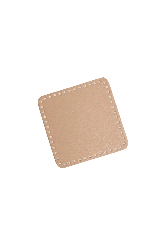 Go Handmade veske base 18x18 cm PU-skinn brun