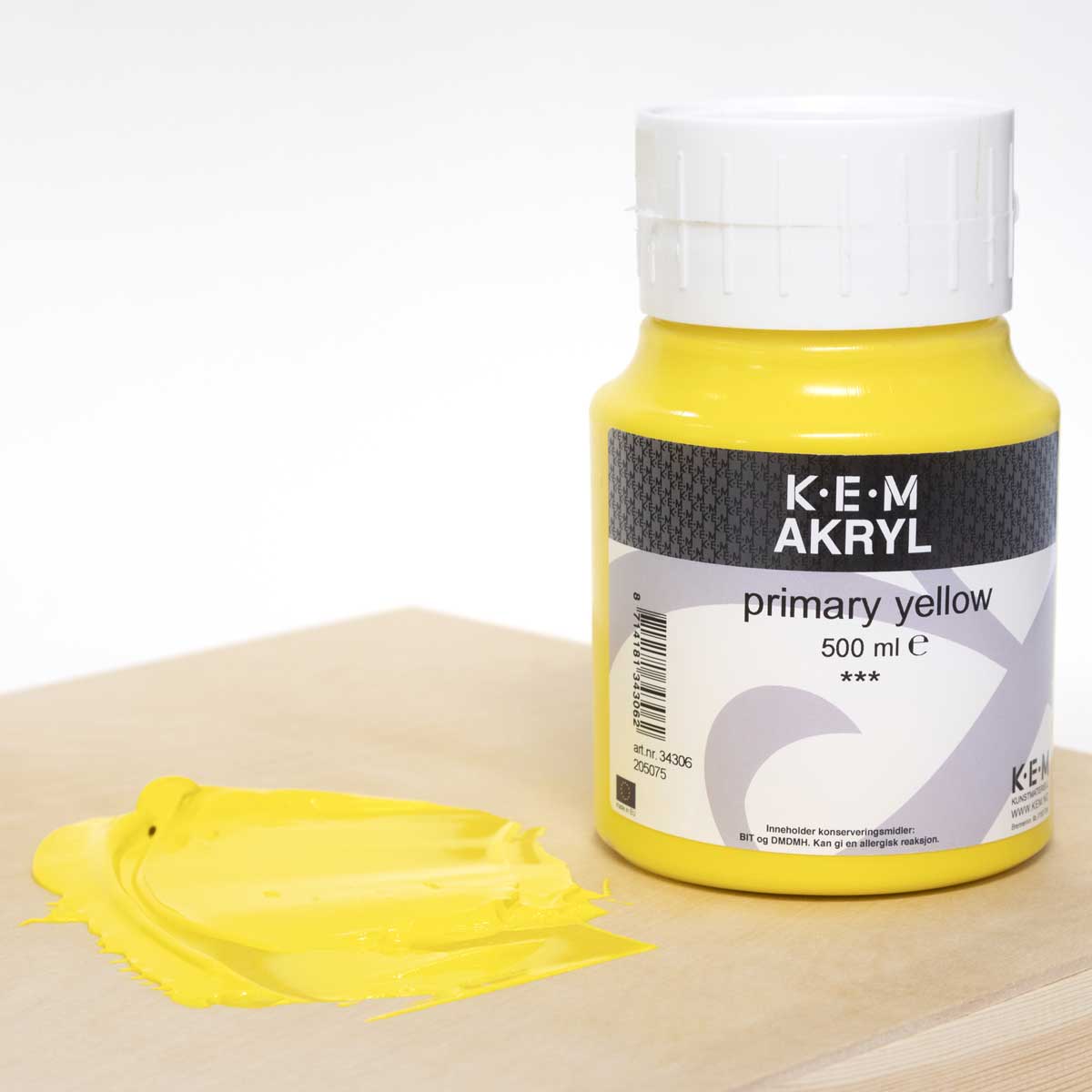 KEM Studie akrylmaling 500 ml stor tube dryg