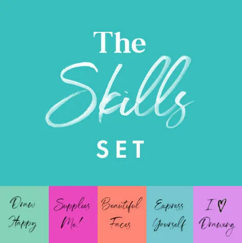 Jane Davenport Skills Set nettkurs 5-pk grunnkurs kreativ