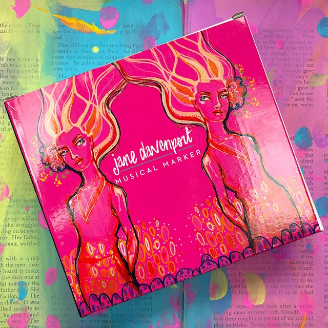 Jane Davenport Wham Glam Musical Markers malingstusjer 20 neon metallic
