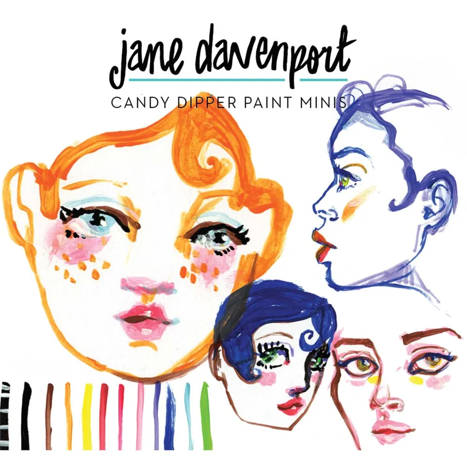 Jane Davenport Candy Dipper Paint Minis akrylmaling småflasker