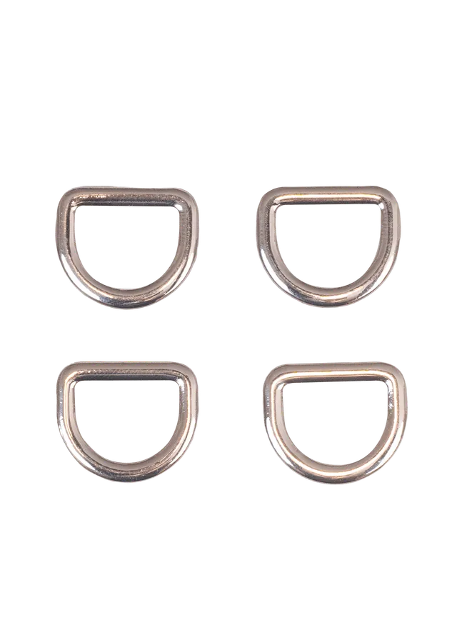 Go Handmade D-ring vesketilbehør 20x17 mm 4 stk
