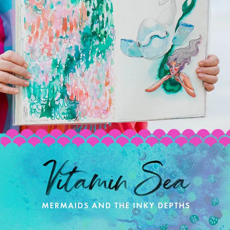 Jane Davenport Vitamin Sea Workshop nettkurs havfrue