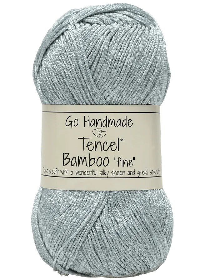Go Handmade Tencel Bamboo Fine garn 50 g bambus