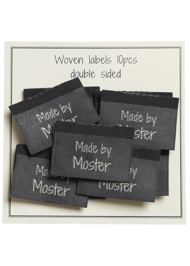 Go Handmade merkelapper made by moster 10 stk
