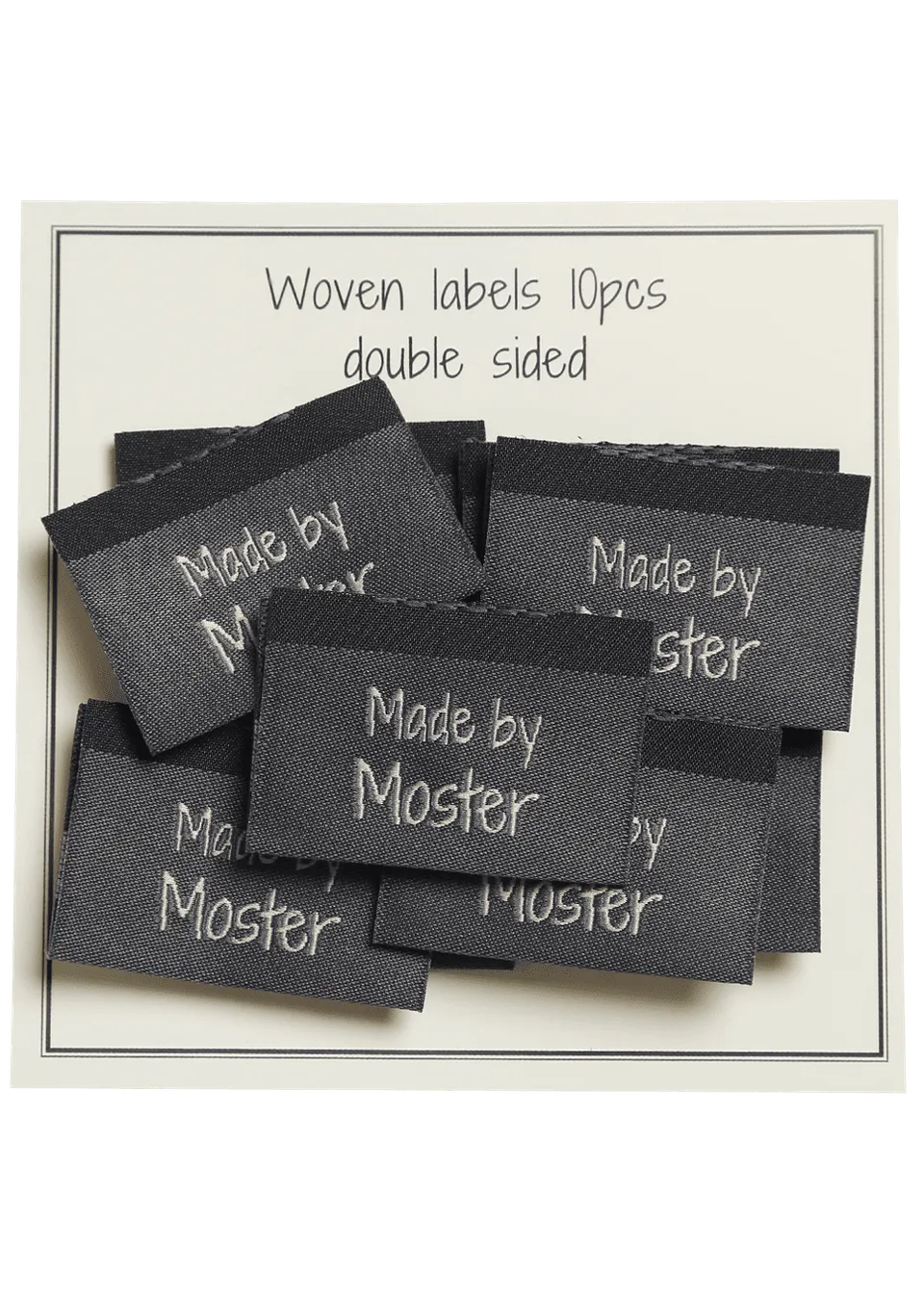 Go Handmade merkelapper made by moster 10 stk