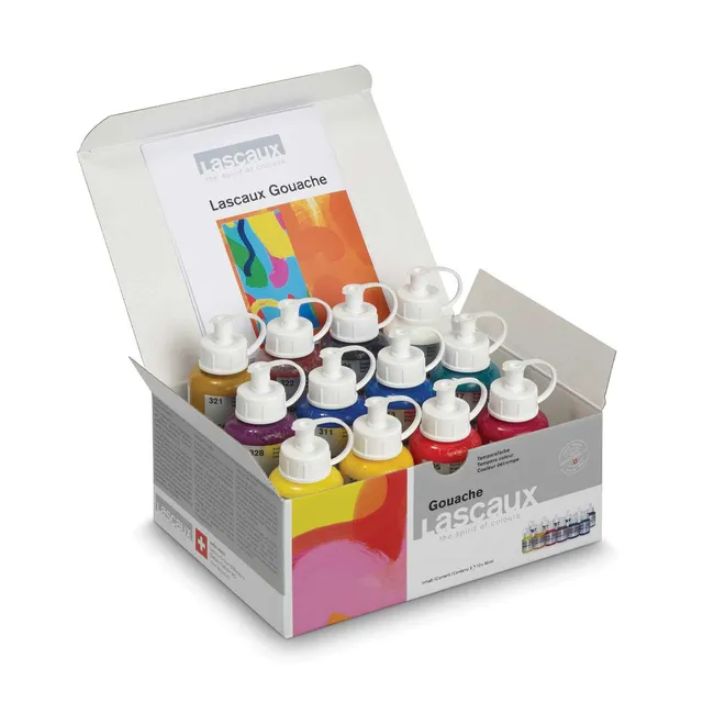 Lascaux Sett Gouache 12x30 ml malingsett
