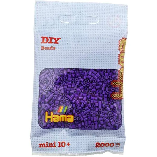 Hama Mini perler lilla 2000 stk 2,5 mm