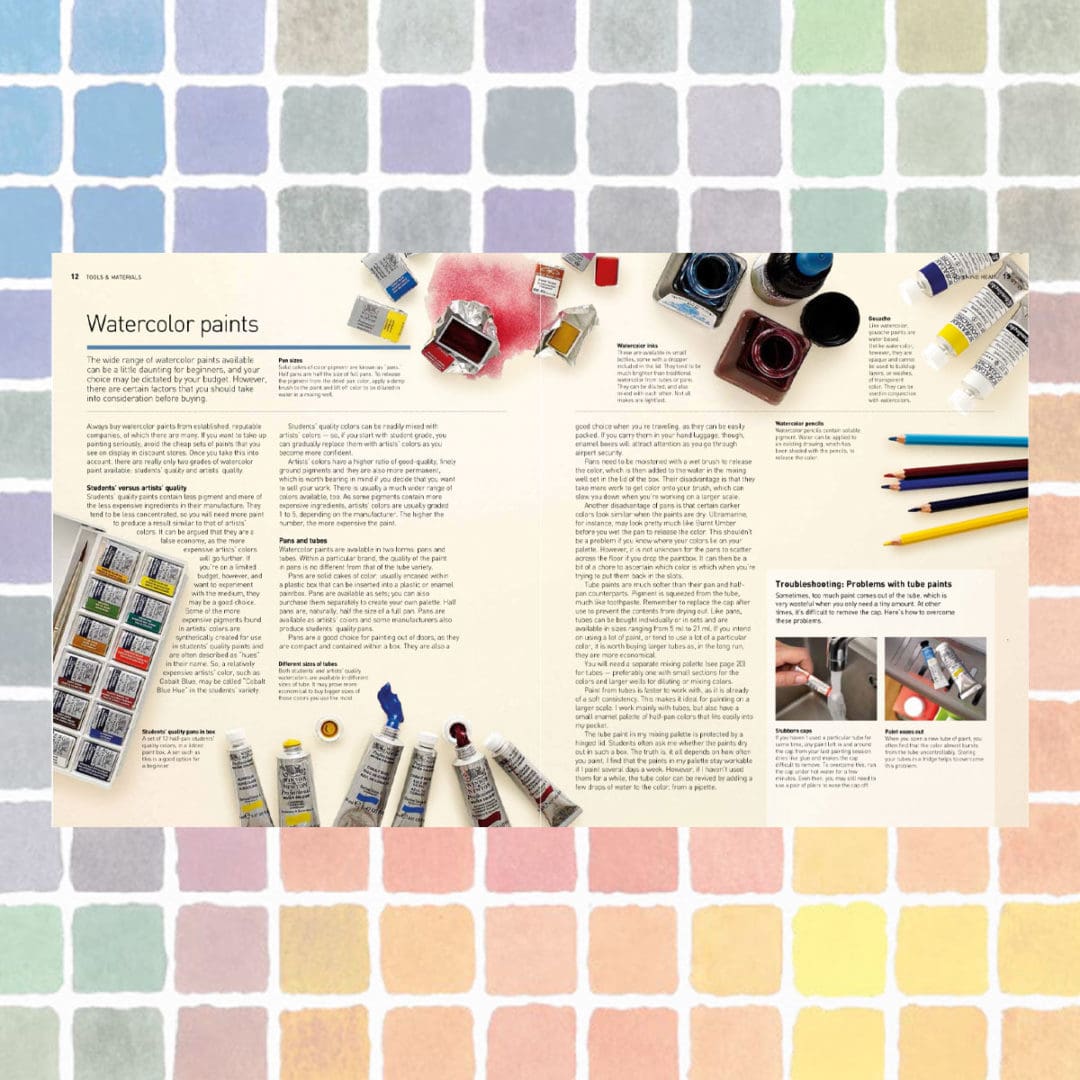 KEM Complete Guide to Watercolour bok akvarell