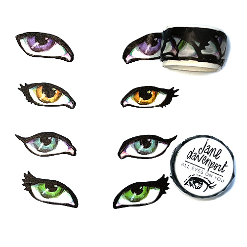 Jane Davenport Wa-SHE All Eyes on You washi tapebiter