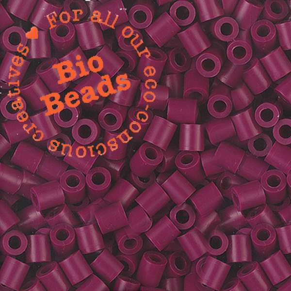 Hama Bio perler plomme 1000 stk 5 mm