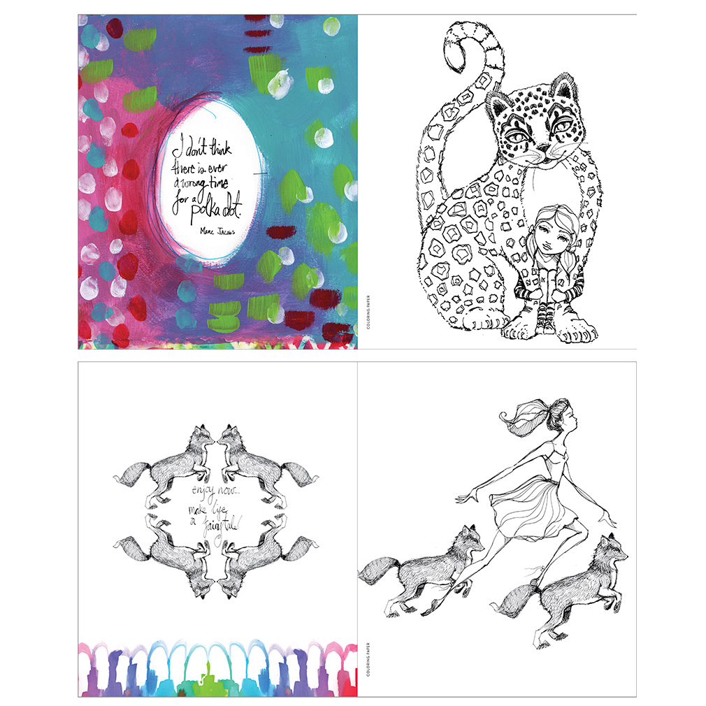 Jane Davenport Whimsical and Wild nettkurs dyremaling