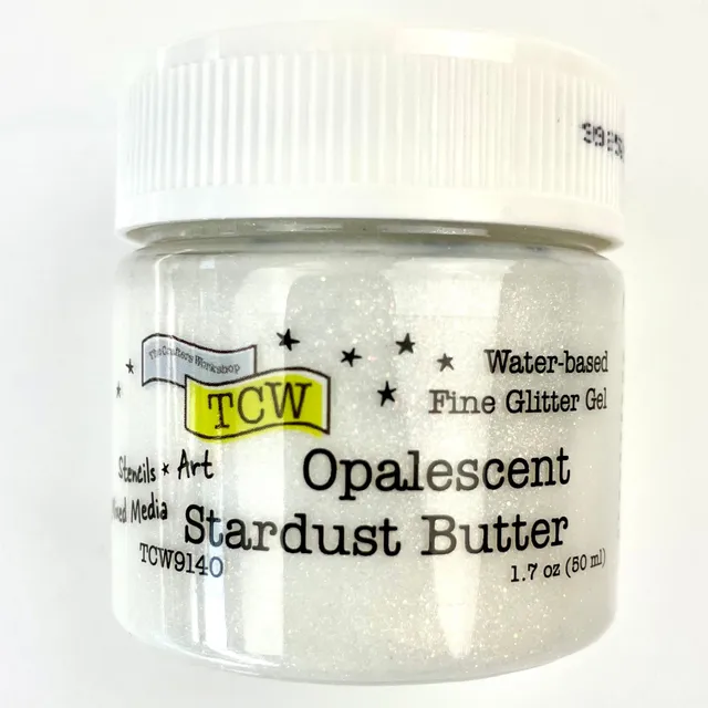The Crafters Workshop Stardust Butter Opalescent stencilpasta 50ml