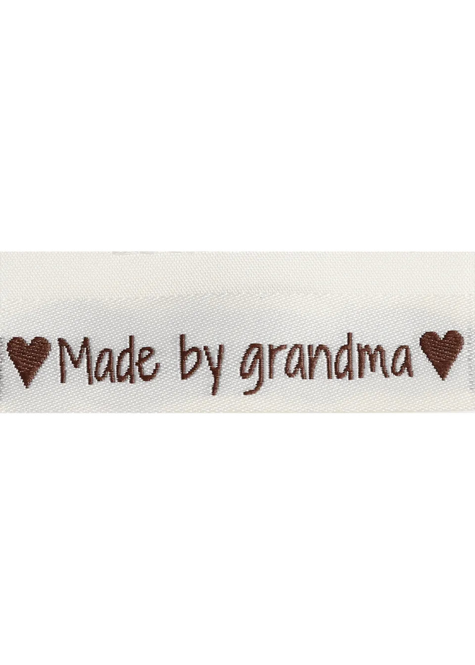 Go Handmade merkelapper Made by Grandma 10 stk