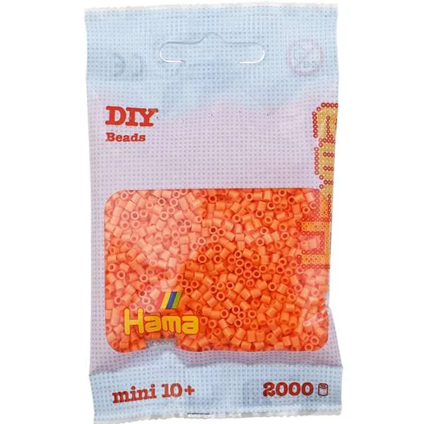 Hama Mini perler aprikos 2000 stk