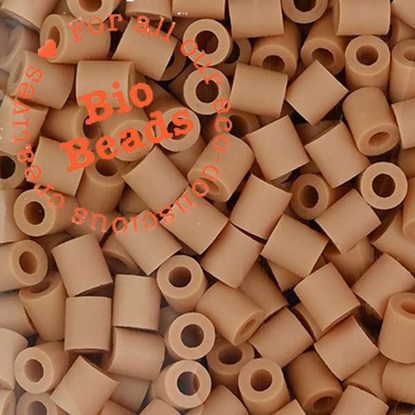 Hama Bio perler beige 1000 stk