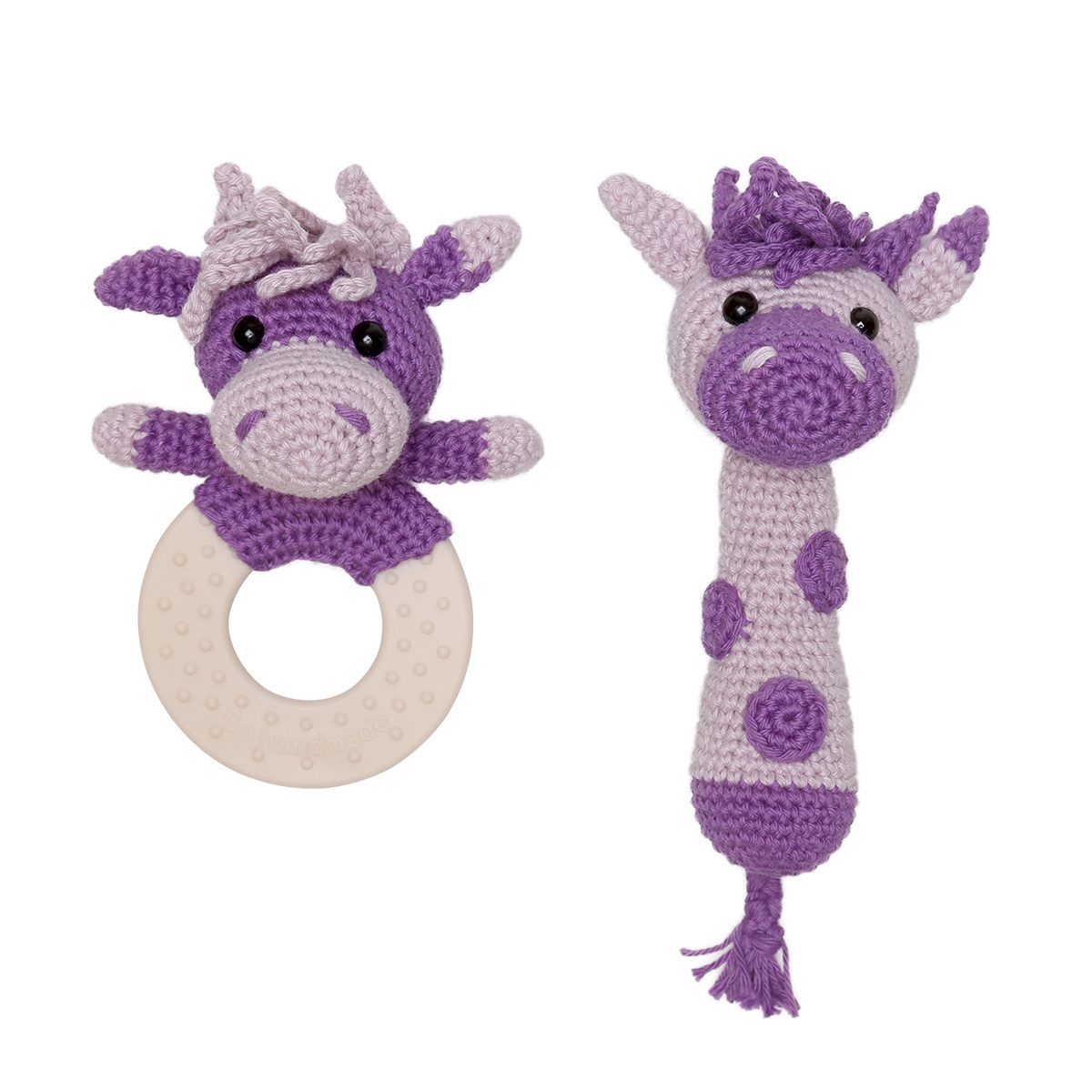 Go Handmade Sensory Cow heklesett sanseleke ku