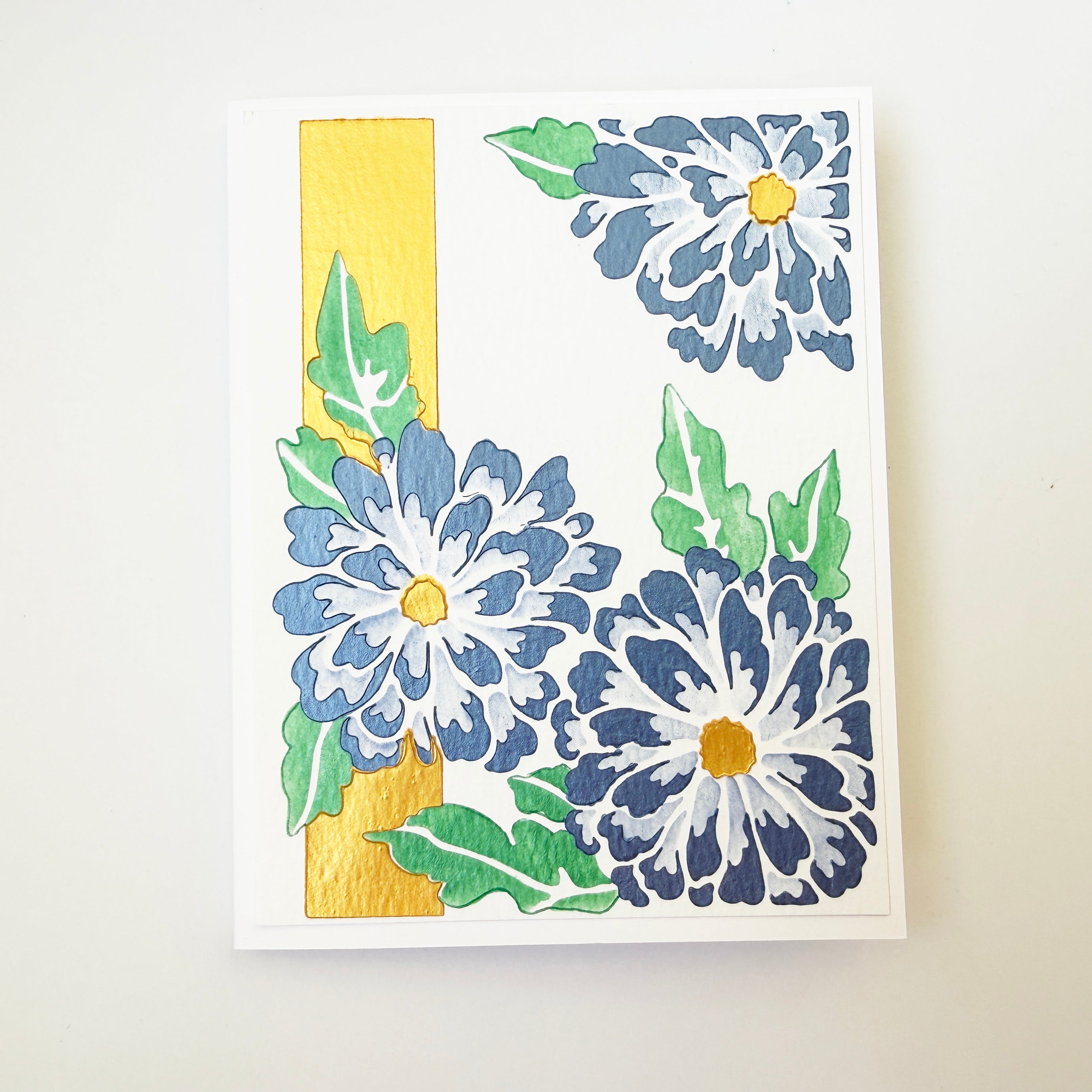 The Crafters Workshop TCW6064 A2 Daisies sjablong lagdelt