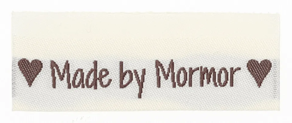 Go Handmade merkelapper made by mormor 10-pakning