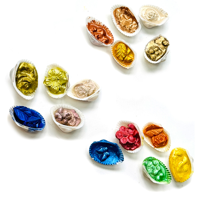 Jane Davenport Pigment Pebbles Time to Sparkle pigmentsett
