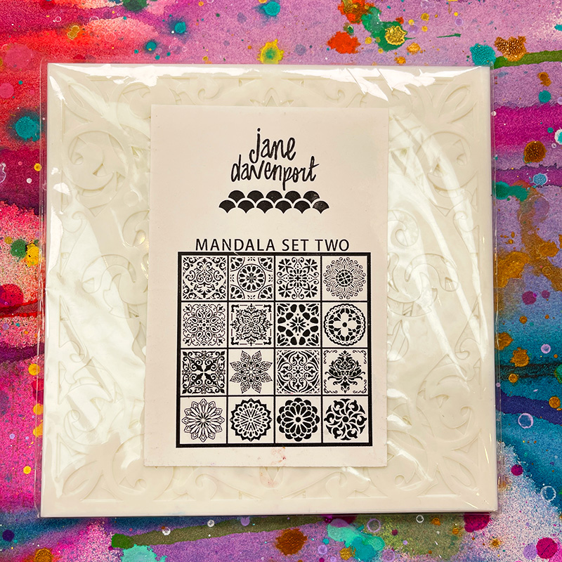 Jane Davenport Mandala Mega Value sjablongsett mandala