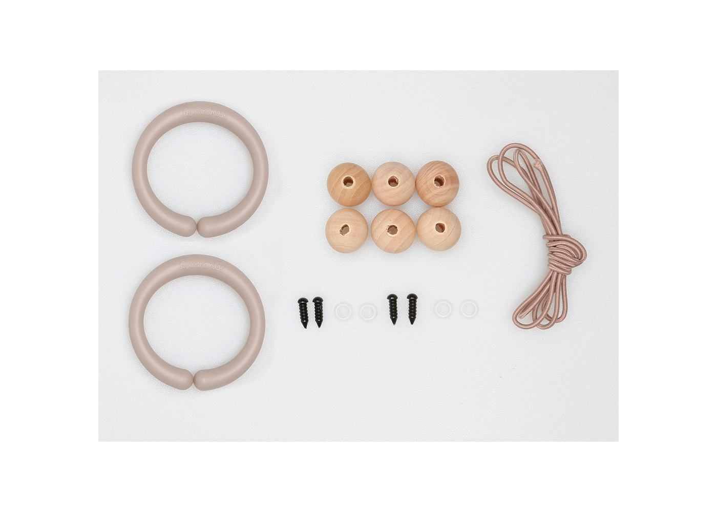 Go Handmade Pram Chain hekleoppskrift barnevognlenke