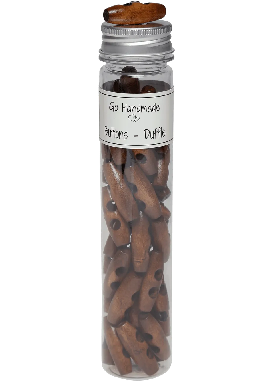 Go Handmade Duffle knapper 35 mm flaske 40-pk toggles
